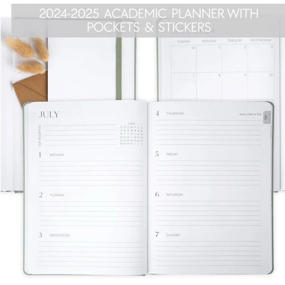 Beautiful 2024-2025 Academic Planner EXPIRED Runs From July 2024 - June 2025‎ T2
